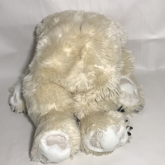 Ditz Designs by The Hen House Brand Teddy 26” Polar Bear Bear Hug Weighted Plush - Picture 8 of 9